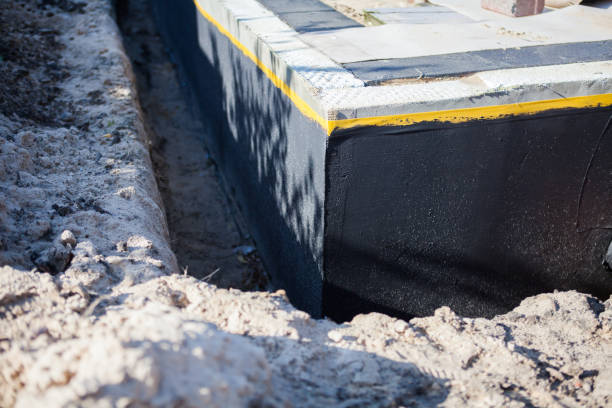 Residential Waterproofing installation at a Cynthiana, OH home by SJ Waterproofing Pros
